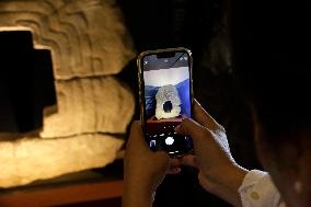 Repatriated To Mexico, The Pre-Hispanic Monolith "Monster Of The Earth", Recovered In The US