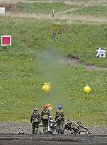 GSDF conducts drill near Mt. Fuji
