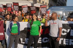 Climate Protest Outside TotalEnergies General Assembly - Paris