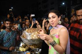 Actress Sara Ali Khan Promote The Film Zara Hatke Zara Bachke