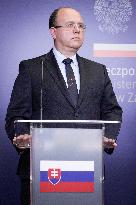 Poland Slovakia MFA Meeting