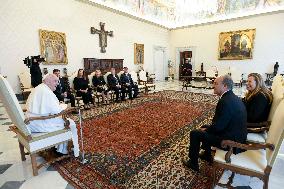 Pope Francis receives delegation of Loyola University of Seville