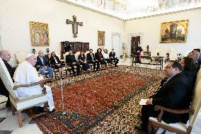 Pope Francis receives delegation of Loyola University of Seville