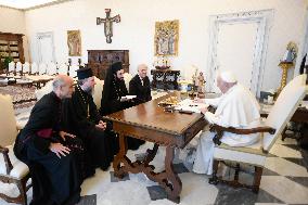 Pope Francis Receives Orthodox Church of Athens