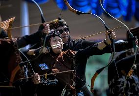 Traditional Archery Competition In Indonesia
