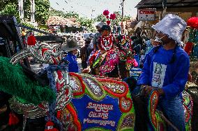 Traditional Sundanese Culture Kuda Renggong Festival In Sumedang