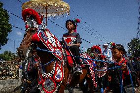 Traditional Sundanese Culture Kuda Renggong Festival In Sumedang