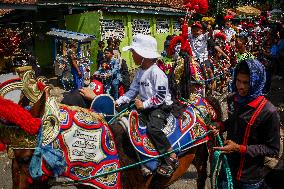 Traditional Sundanese Culture Kuda Renggong Festival In Sumedang