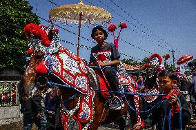 Traditional Sundanese Culture Kuda Renggong Festival In Sumedang