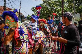 Traditional Sundanese Culture Kuda Renggong Festival In Sumedang