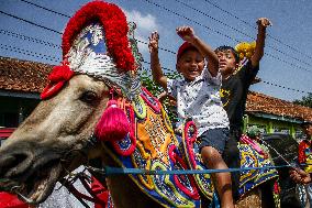 Traditional Sundanese Culture Kuda Renggong Festival In Sumedang