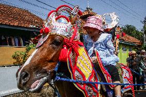 Traditional Sundanese Culture Kuda Renggong Festival In Sumedang