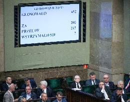 Poland Passes Bill On Russian Influence