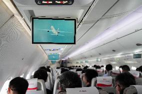 (EyesonSci)CHINA-PASSENGER AIRCRAFT-C919-FIRST COMMERCIAL FLIGHT (CN)