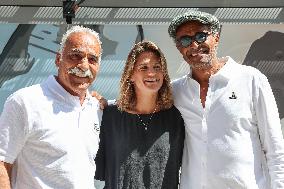 Roland-Garros 2023 - Inauguration Of The Yannick Noah Mural NB