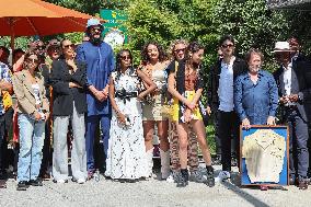 Roland-Garros 2023 - Inauguration Of The Yannick Noah Mural NB