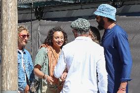 Roland-Garros 2023 - Inauguration Of The Yannick Noah Mural NB