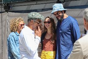 Roland-Garros 2023 - Inauguration Of The Yannick Noah Mural NB