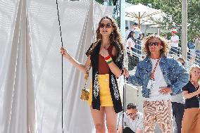 Roland-Garros 2023 - Inauguration Of The Yannick Noah Mural NB