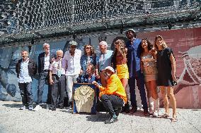 Roland-Garros 2023 - Inauguration Of The Yannick Noah Mural NB