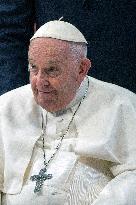 Pope Francis Leads A Pentacostal Mass