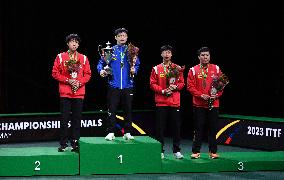 (SP)SOUTH AFRICA-DURBAN-ITTF-TABLE TENNIS-WORLD CHAMPIONSHIPS FINALS-MEN`S SINGLES-FINAL