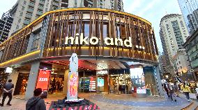 Classic Japanese Anime EVA x Niko Joint Flash Store Opening in Shanghai