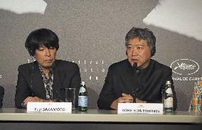 Japan's Sakamoto wins best screenplay award at Cannes