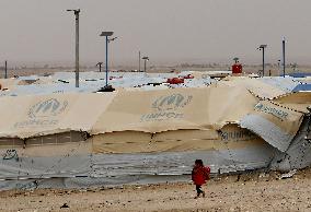 SYRIA-HASAKAH-REFUGEE-CAMP