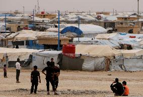 SYRIA-HASAKAH-REFUGEE-CAMP