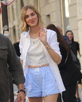 Chiara Ferragni Out And About - Milan