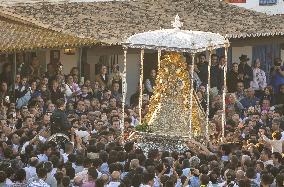 Procession Of The Virgen Del Rocio 2023 - Spain