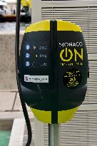 Illustration Charging Station For Electric Vehicles - Monaco