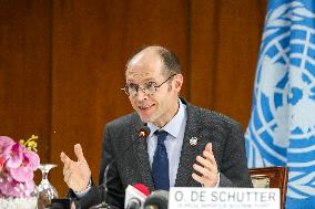 United Nation Special Rapporteur On Extreme Poverty And Human Rights