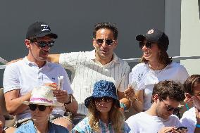Roland Garros 2023 - Celebrities In The Stands - Day 2 NB