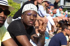 Roland Garros 2023 - Celebrities In The Stands - Day 2 NB