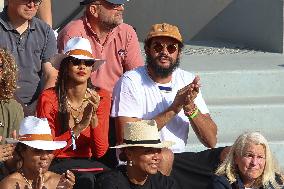 Roland Garros 2023 - Celebrities In The Stands - Day 2 NB