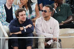 Roland Garros 2023 - Celebrities In The Stands - Day 2 NB