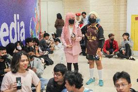 Cosplayer Enthusiasts Gathering In Indonesia