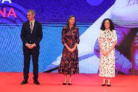 Queen Letizia Presides World Red Cross and Red Crescent Day Event - Madrid