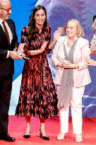 Queen Letizia Presides World Red Cross and Red Crescent Day Event - Madrid