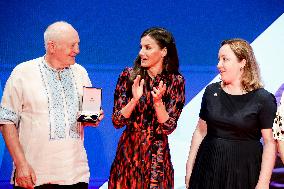 Queen Letizia Presides World Red Cross and Red Crescent Day Event - Madrid