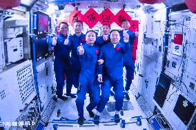 (EyesonSci) CHINA-SHENZHOU-16-SPACE STATION-ENTERING (CN)