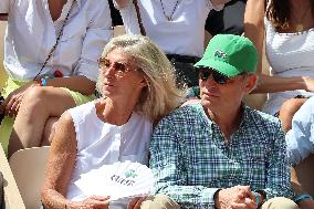 Roland Garros 2023 - Celebrities In The Stands - Day 3 NB
