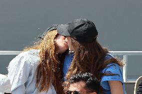 Roland Garros 2023 - Celebrities In The Stands - Day 3 NB