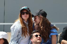 Roland Garros 2023 - Celebrities In The Stands - Day 3 NB