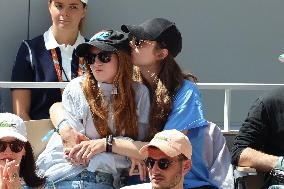 Roland Garros 2023 - Celebrities In The Stands - Day 3 NB