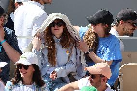 Roland Garros 2023 - Celebrities In The Stands - Day 3 NB