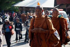 Buddhist Monks Perform Thousand Kilometers Of Religious Journey