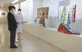 Japan's imperial family at exhibition